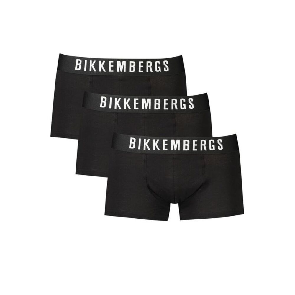Bikkembergs Black Polyester Men's Boxer Men's Briefs